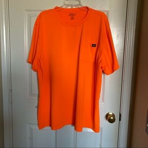 Dickies Genuine men’s pocket tee Size 2XT Neon Orange color